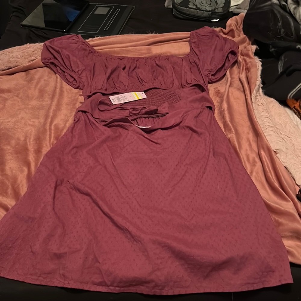 Maureen dress with stomach cut out